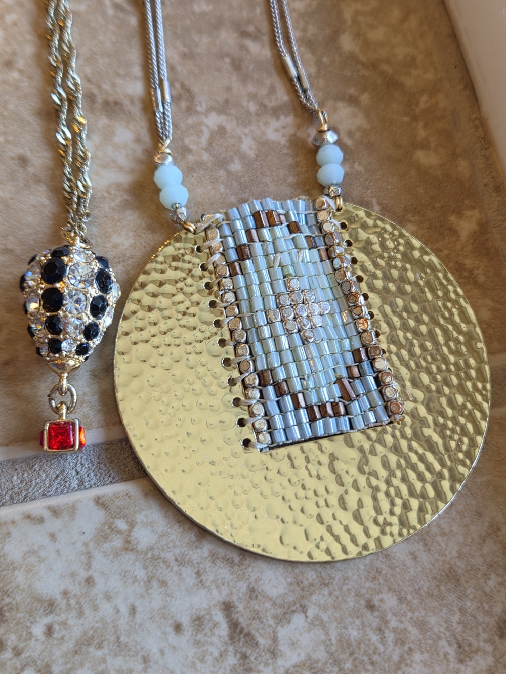 Lot Of Three Beautiful Necklaces